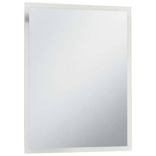 LED-vægspejl til badeværelset 50x60 cm