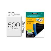 Omslagsark Fellowes 54772 Sort A4 (100 enheder)