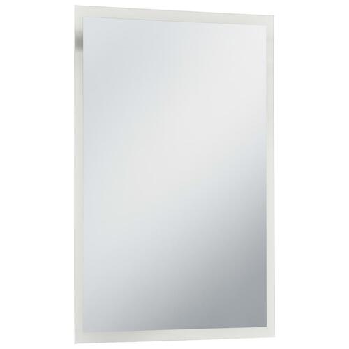 LED-vægspejl til badeværelset 60x80 cm