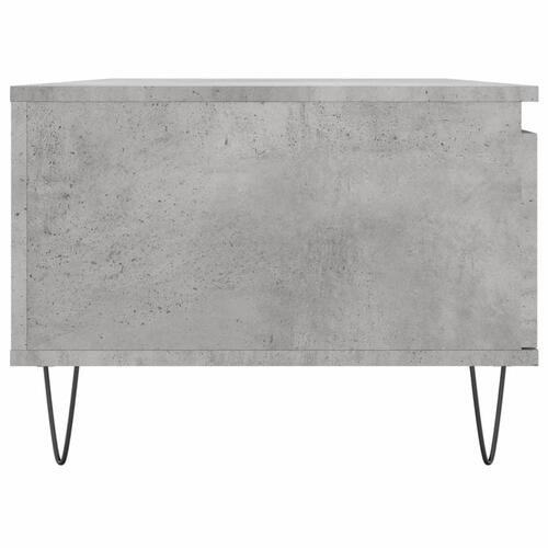 Sofabord 90x50x36,5 cm konstrueret træ betongrå