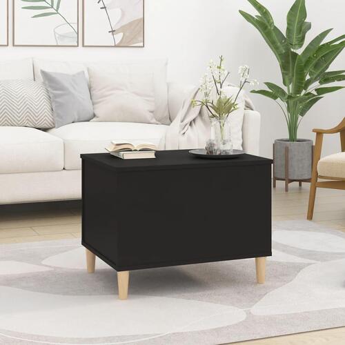 Sofabord 60x44,5x45 cm konstrueret træ sort