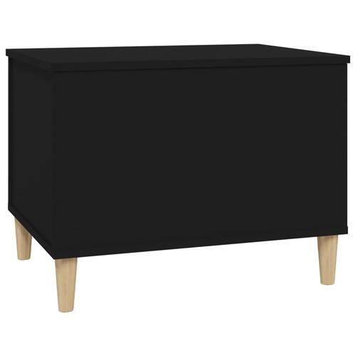 Sofabord 60x44,5x45 cm konstrueret træ sort