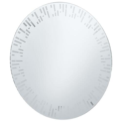 Badeværelsesspejl med LED-lys 60 cm