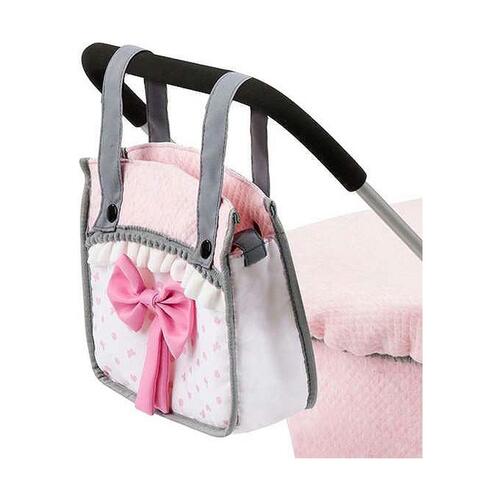 Lille Barnevogn til Dukker Reig Dolls Pram Pink 64 cm