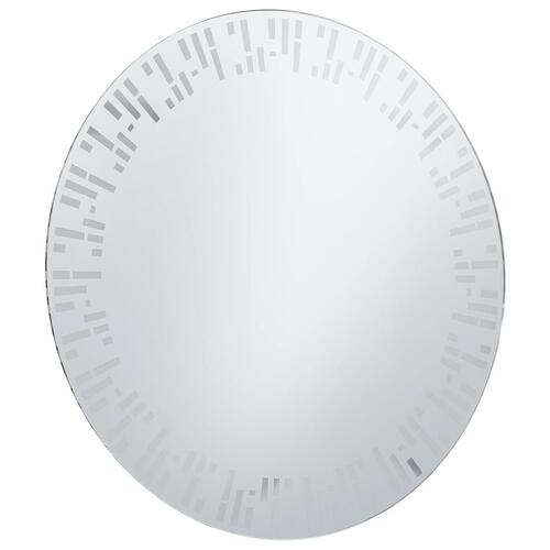 Badeværelsesspejl med LED-lys 80 cm