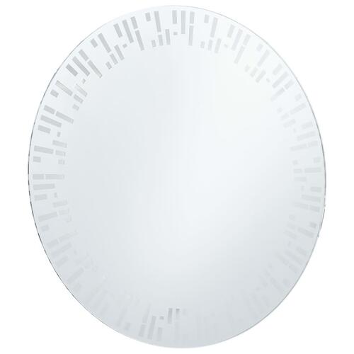 Badeværelsesspejl med LED-lys 80 cm