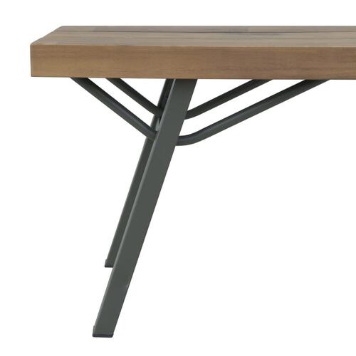 Havebænk 120 cm massivt akacietræ