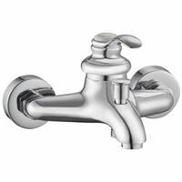 Hane med blandingsbatteri Rousseau Bruser Badekar Metal Kobber 15 cm
