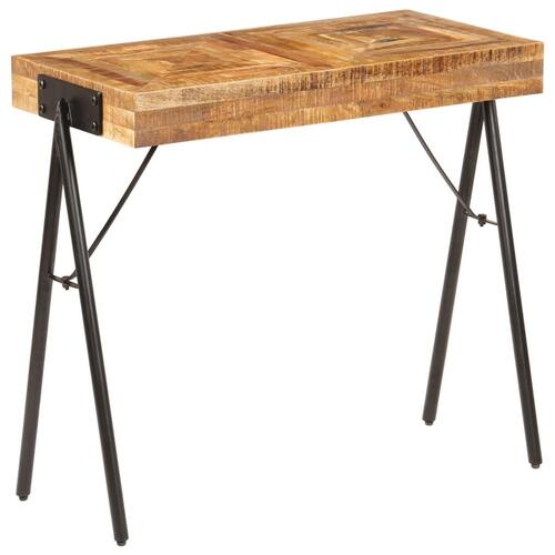Konsolbord massivt mangotræ 80 x 40 x 75 cm