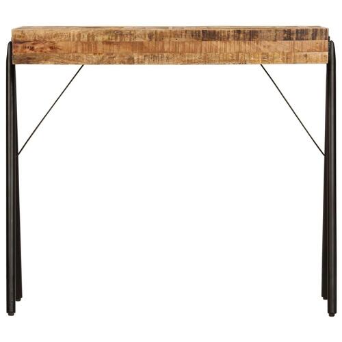Konsolbord massivt mangotræ 80 x 40 x 75 cm