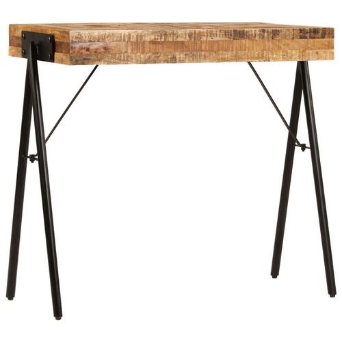 Konsolbord massivt mangotræ 80 x 40 x 75 cm