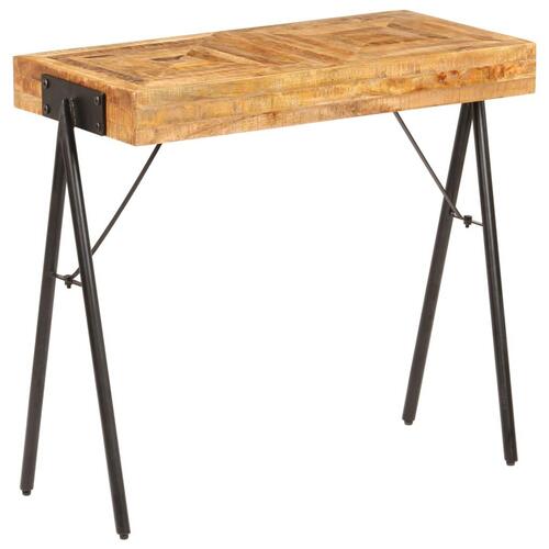 Konsolbord massivt mangotræ 80 x 40 x 75 cm