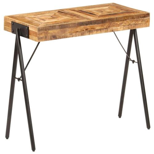 Konsolbord massivt mangotræ 80 x 40 x 75 cm