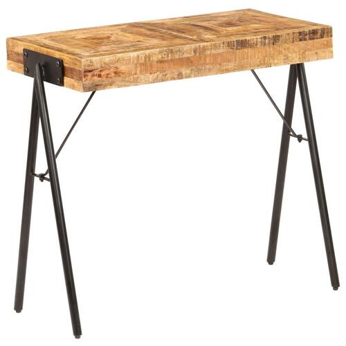 Konsolbord massivt mangotræ 80 x 40 x 75 cm