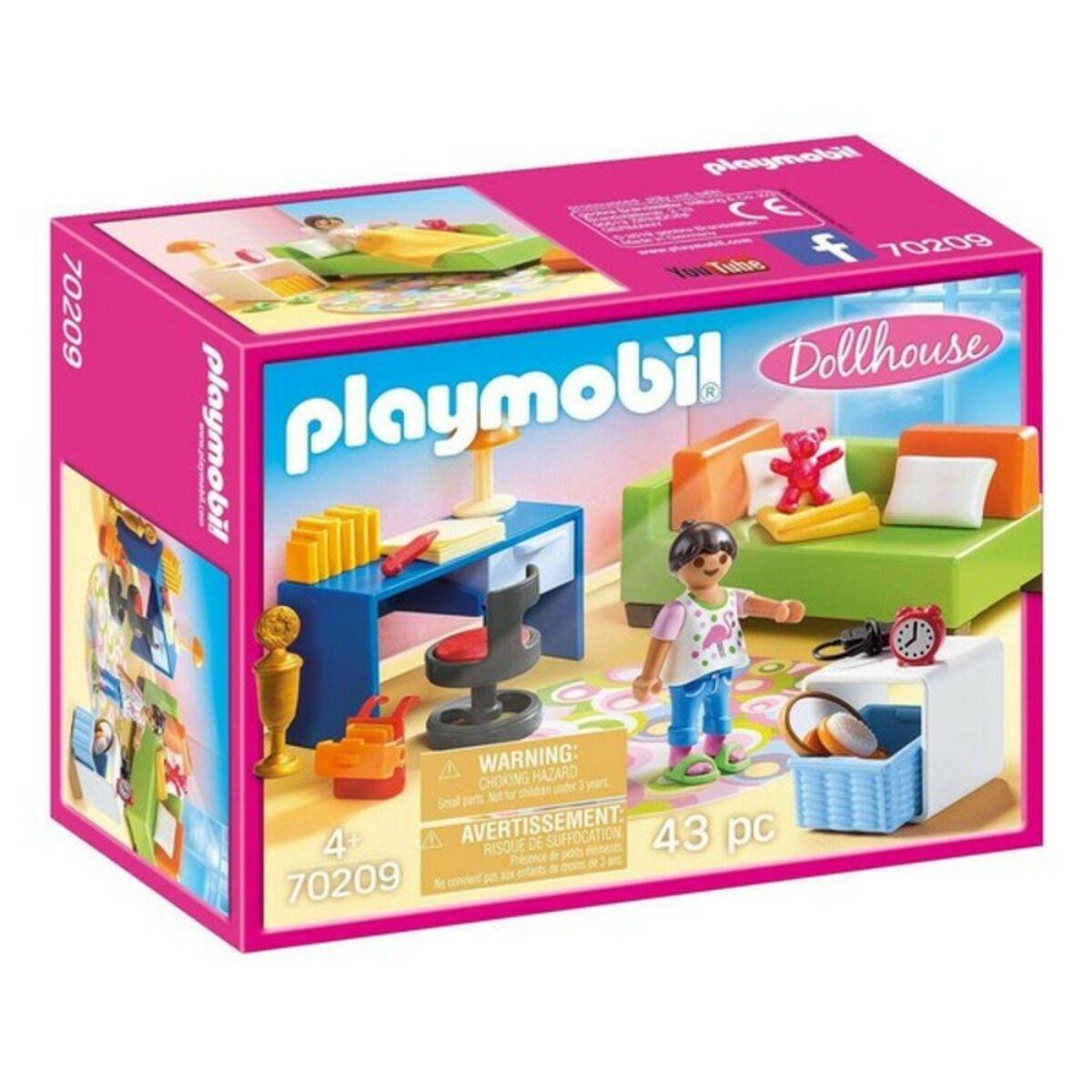 Playset Dollhouse Teenager's Room Playmobil 70209 (43 stk)