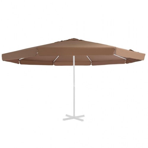 Udskiftningsdug til parasol 515 cm - sandfarvet