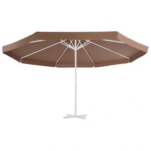 Udskiftningsdug til parasol 515 cm - sandfarvet