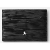 Kortholdere Montblanc 130930 Læder Sort 9,7 x 3,4 x 12,7 cm