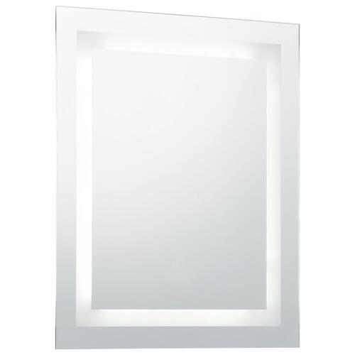 LED-vægspejl til badeværelset 60x80 cm