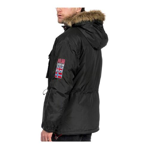 Sportsjakke til Mænd Alphaventure Noreg Sort XL
