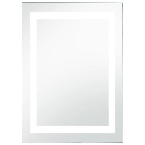 LED-vægspejl til badeværelset 60x100 cm