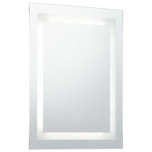 LED-vægspejl til badeværelset 60x100 cm