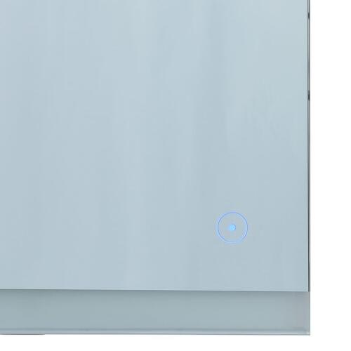 LED-spejl til badeværelset med berøringssensor 60x50 cm