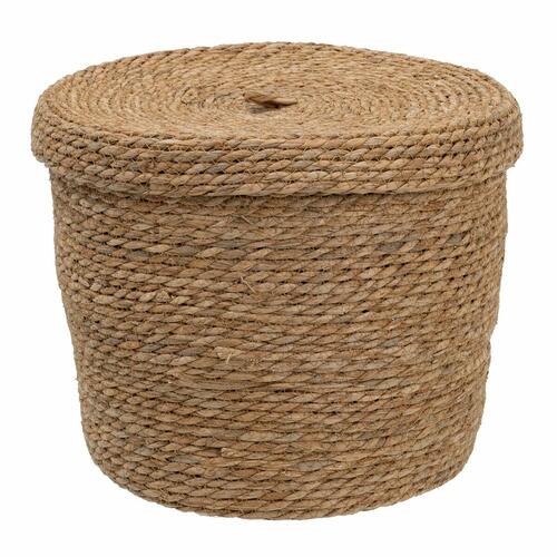 Multibrug kurv 3 Dele 28 x 28 x 36 cm Natur Naturlig fiber