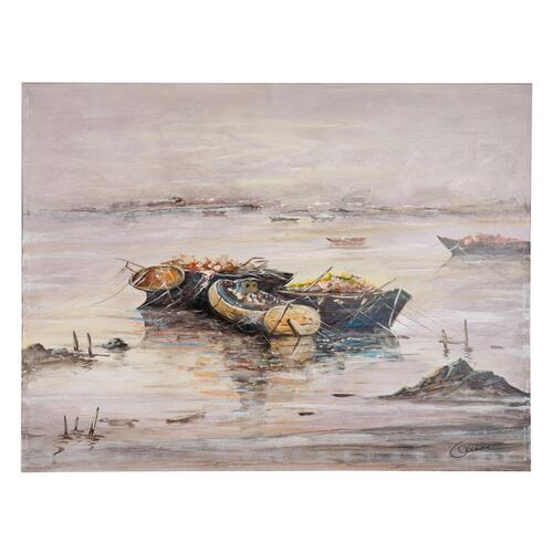 Lærred 120 x 3,5 x 90 cm