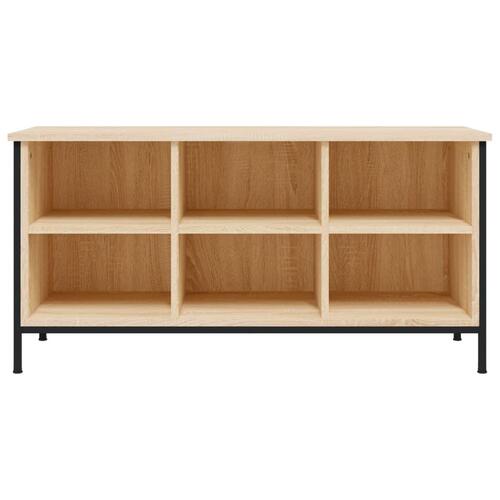 Skoreol 100x35x50 cm konstrueret træ sonoma-eg