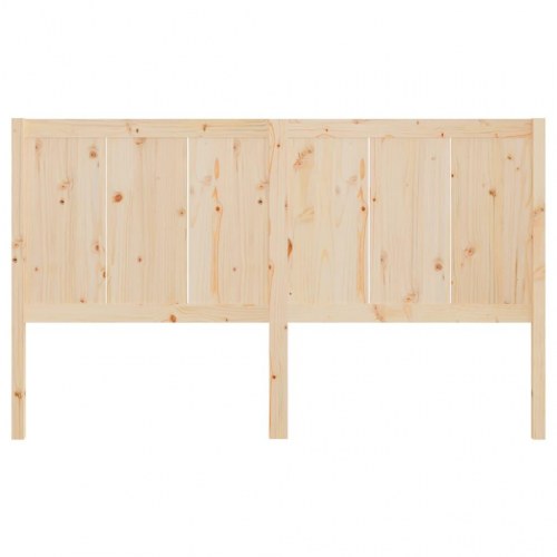 Sengegærde 145,5x4x100 cm massivt fyrretræ