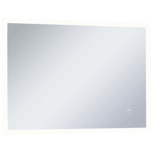 LED-spejl til badeværelset med berøringssensor 100x60 cm