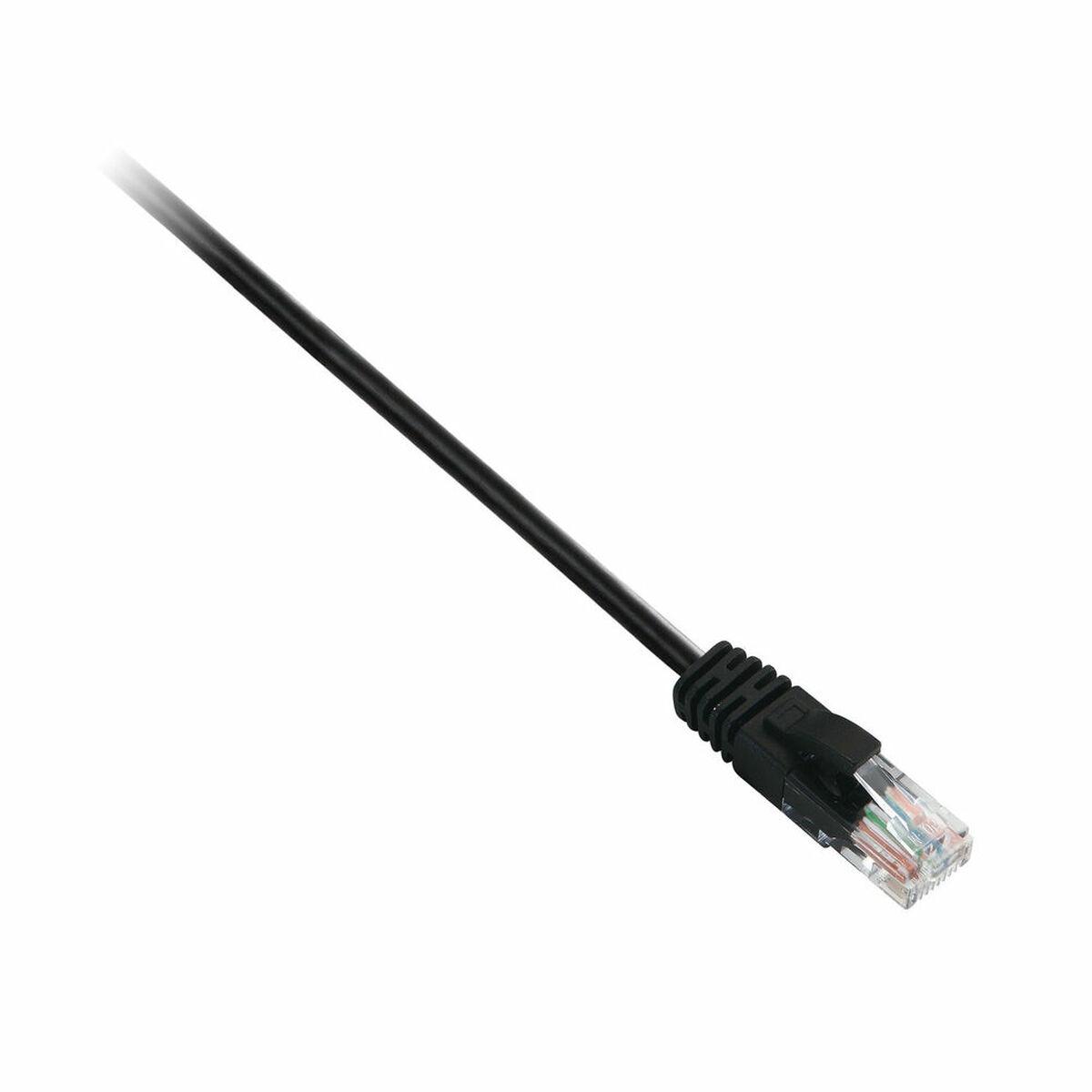 UTP kategori 6 stift netværkskabel V7 V7CAT6UTP-03M-BLK-1E 3 m Sort