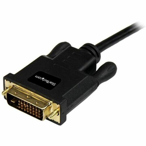 Mini DisplayPort til DVI-adapter Startech MDP2DVIMM6B (1,8 m) Sort 1.8 m