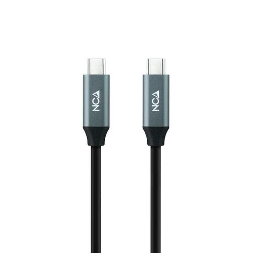 USB-C-kabel NANOCABLE 10.01.4301-L150 Sort 1,5 m 4K Ultra HD (1 enheder)