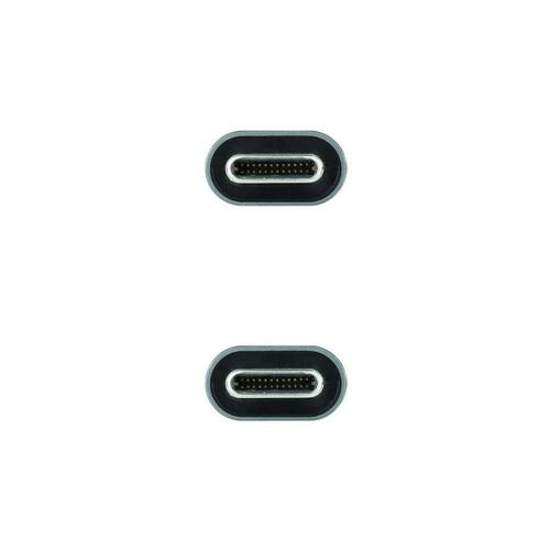 USB-C-kabel NANOCABLE 10.01.4301-L150 Sort 1,5 m 4K Ultra HD (1 enheder)