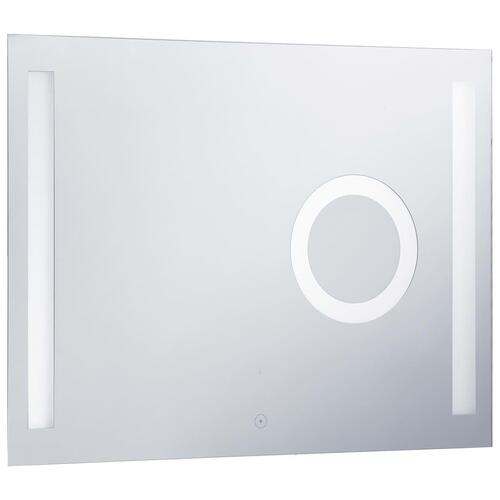LED-spejl til badeværelset med berøringssensor 80x60 cm
