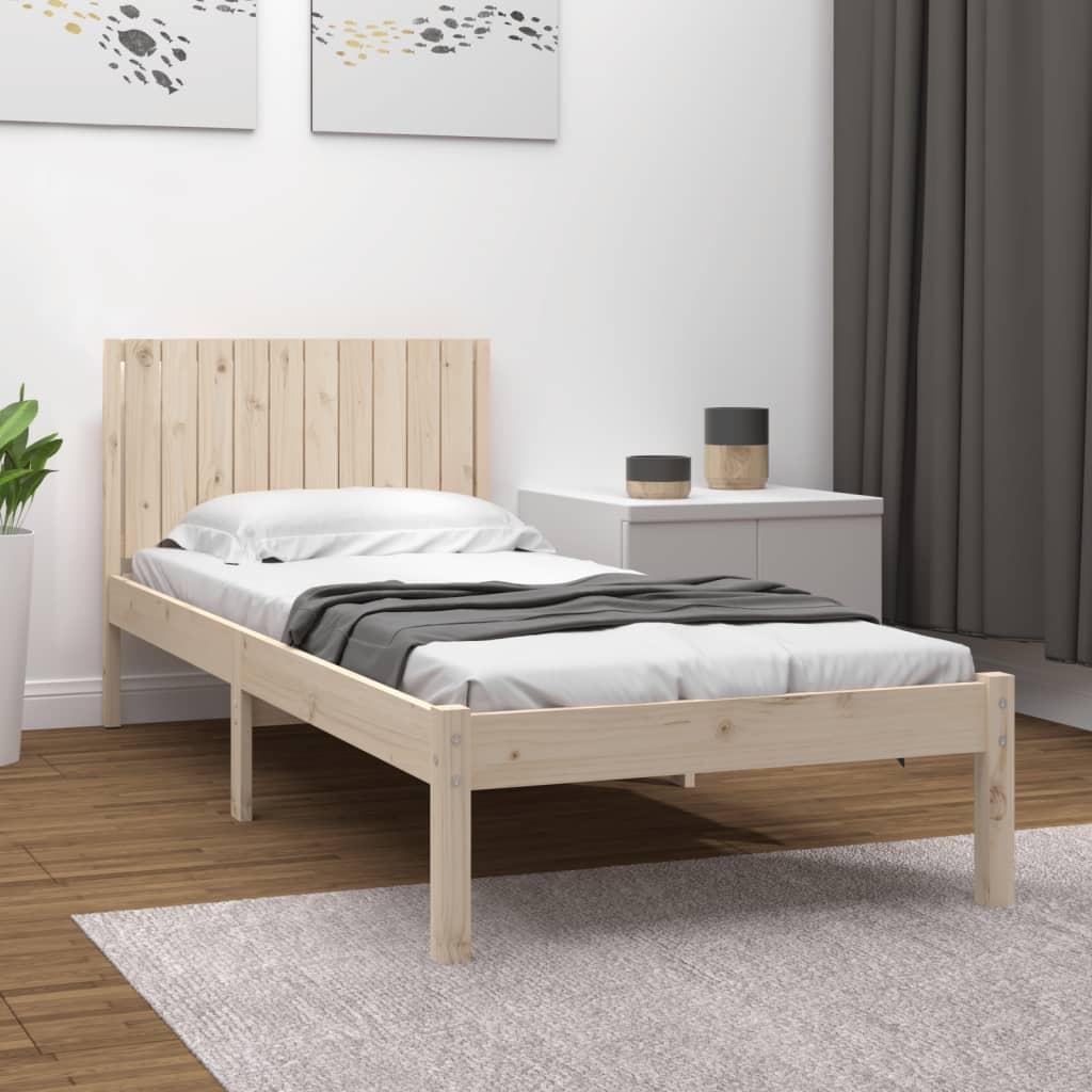 Sengeramme 100x200 cm massivt fyrretræ