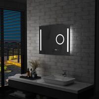 LED-spejl til badeværelset med berøringssensor 80x60 cm
