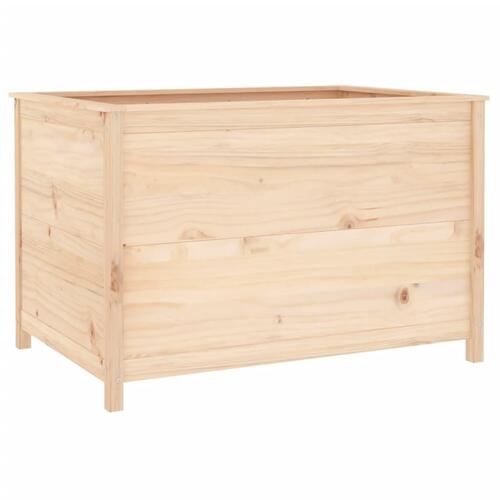 Højbed 119,5x82,5x78 cm massivt fyrretræ
