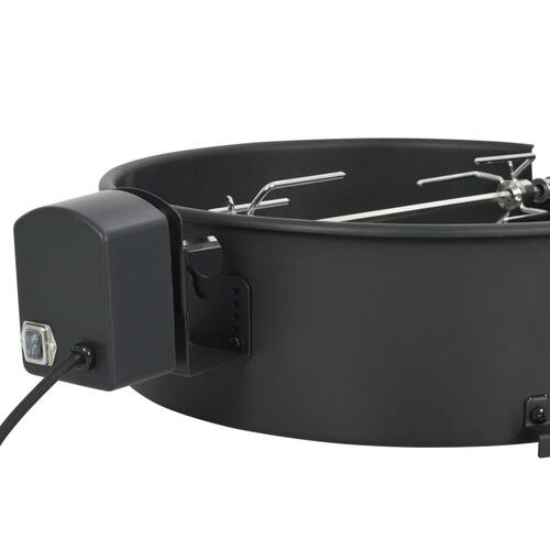 BBQ ringsæt til rotisserie 47 cm sort