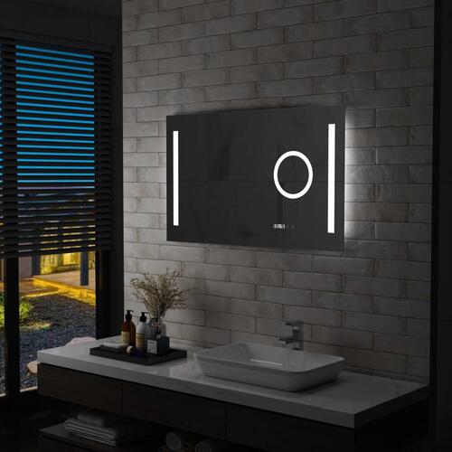 LED-spejl til badeværelset med berøringssensor 100x60 cm
