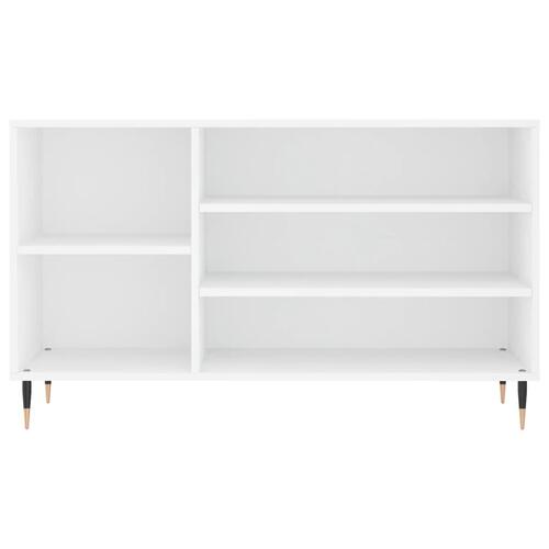 Skoreol 102x36x60 cm konstrueret træ hvid