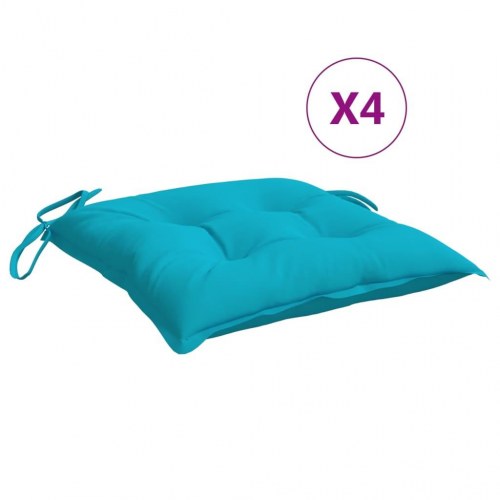 Stolehynder 4 stk. 50 x 50 x 7 cm - turkis