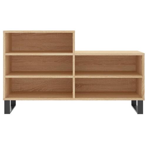Skoreol 102x36x60 cm konstrueret træ sonoma-eg