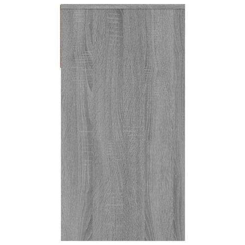 Konsolbord 100x39x75 cm konstrueret træ Grå sonoma-eg