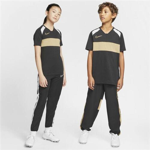Kortærmet T-shirt til Mænd Nike Dri-FIT Sort 7-8 år