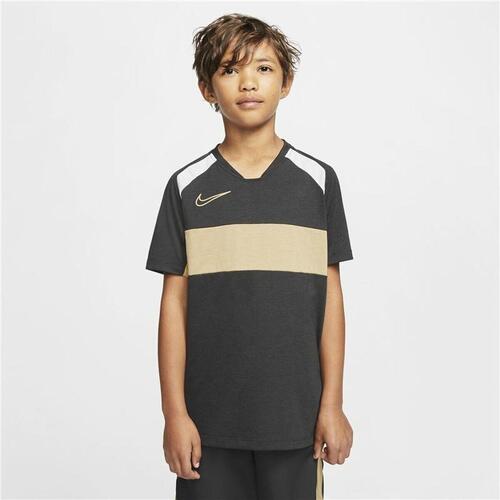 Kortærmet T-shirt til Mænd Nike Dri-FIT Sort 7-8 år