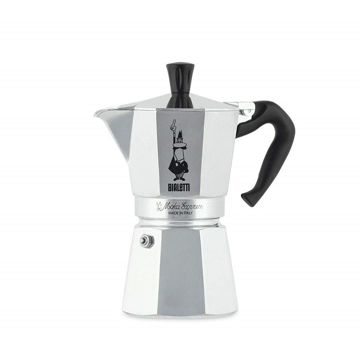 Italiensk Kaffekande Bialetti Moka Express Aluminium 300 ml 6 Kopper