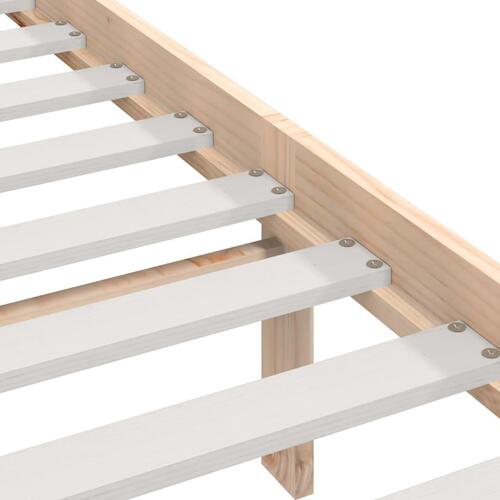 Sengeramme 200x200 cm massivt træ